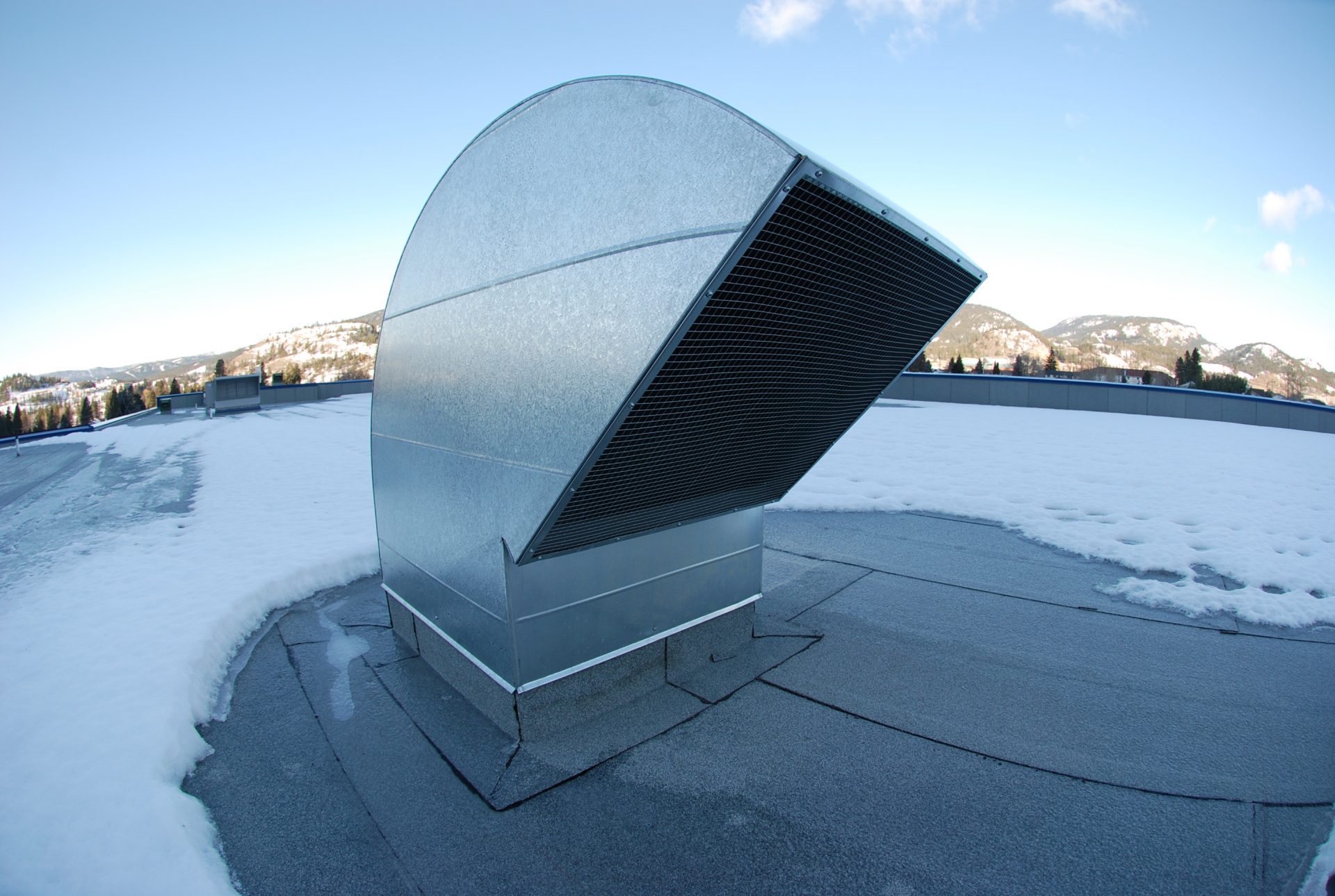 Vent on a roof