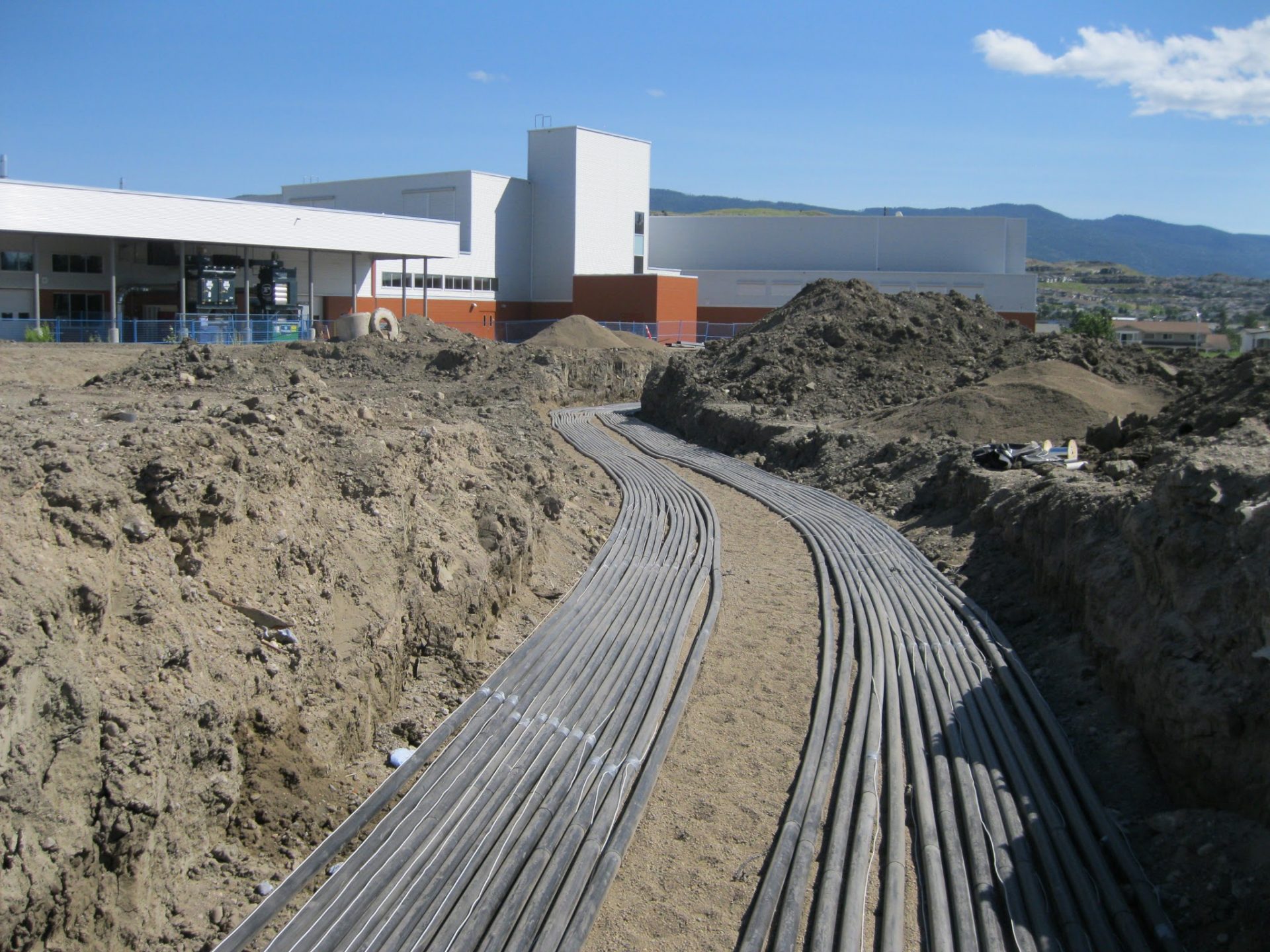 Vernon Secondary School installing energy engineering